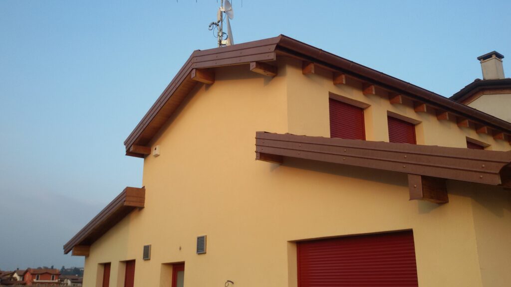 Cantiere di rifacimento copertura